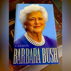 A mentor Barbara Bush hardcover book